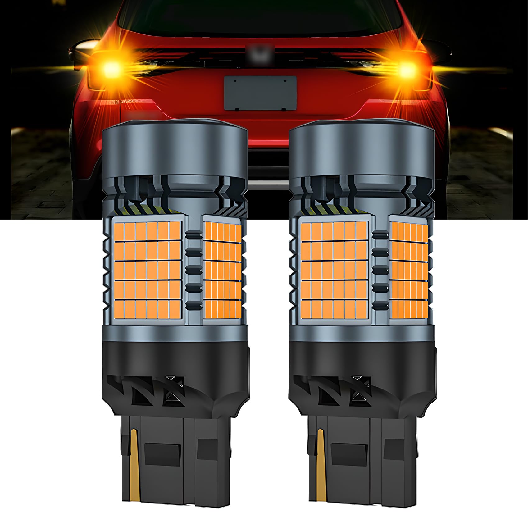 OTORAM Compatible/Replaceable Honda WR-V Compatible LED Turn Signal with Built-in T20 single (for different pinch parts)