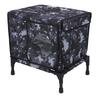 Heated Cat House Foldable 3 Gear Timing Scratch Proof Camouflage Insulated Outdoor Cat Shelter for