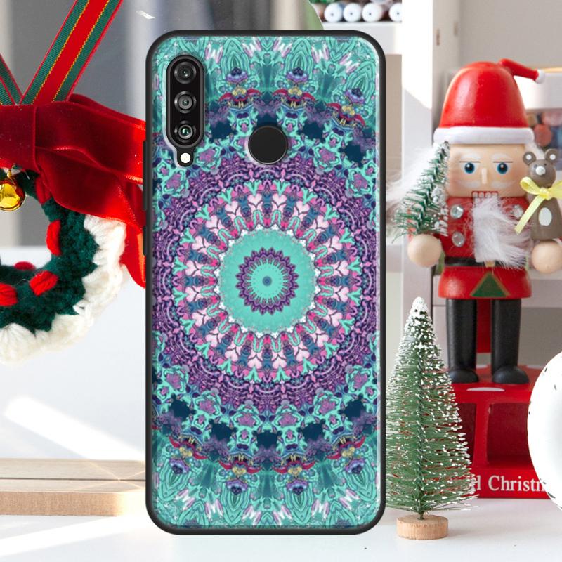 Floral Flower Mandala Design For Huawei Nova 5T 9 10 SE 7i 8i 11i 12i Y73 Y72 Y61 Y91 Y60 Y70 Y90 P20 P40 P30 Lite Case