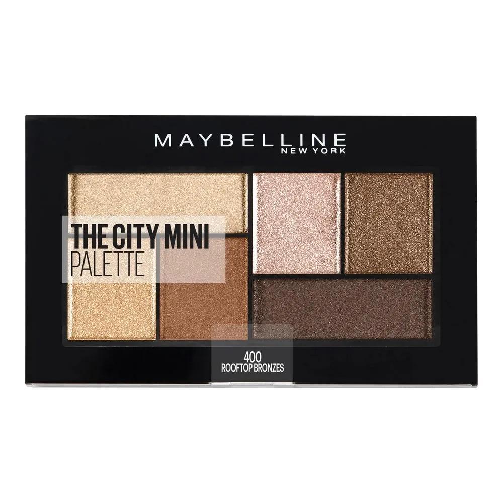 Maybelline The City Eyeshadow Mini Palette 6 Colors 400 Rooftop Bronzes 6g