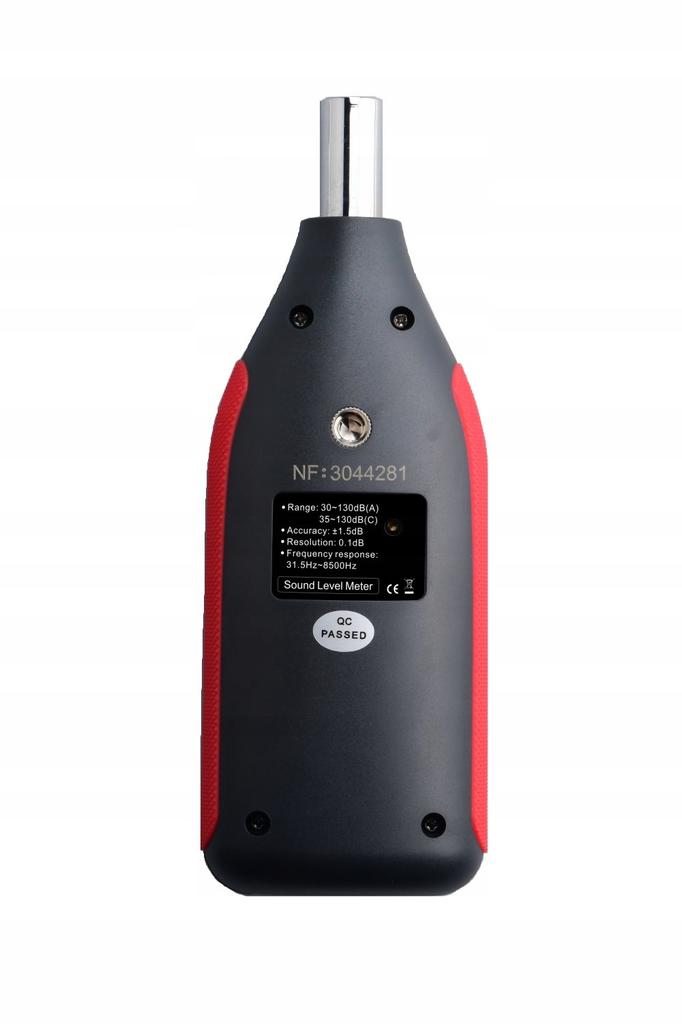 SONOMETER DECIBELM METER SOUND LEVEL METER 30-130dB LCD PC