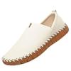 Herren Rutschfeste Weiche Sohle Leder Fahr-Loafer