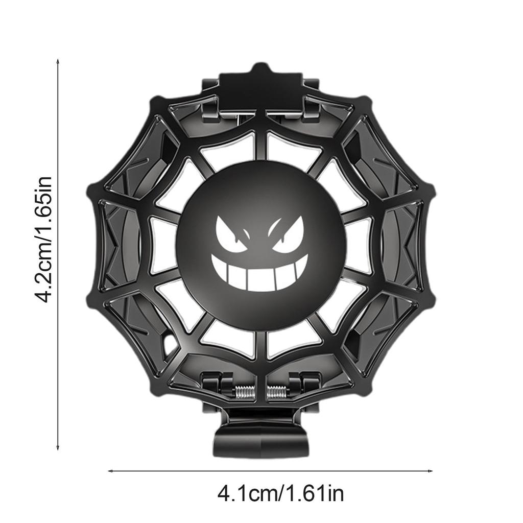 Engine Start Button Cover, Spider Web Push Start Cover, Car Button Cover Alloy Adhesive