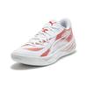 Puma All Pro Nitro Low Top Basketball Shoes Unisex White Pink 379081-04