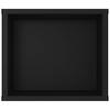 Vidaxl Wisząca Szafka Tv, Czarna, 100X30X26,5 Cm
