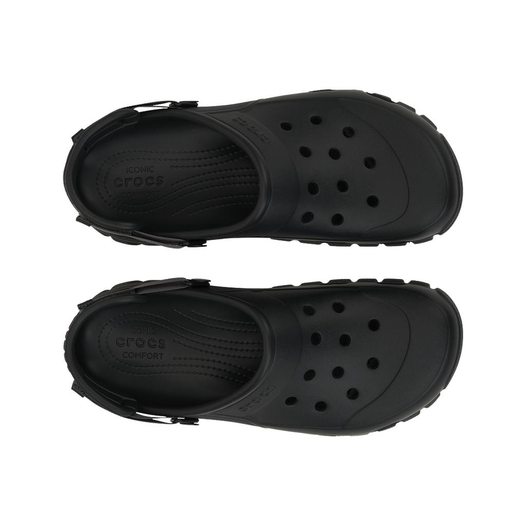 Crocs Classic Clog Modetrend Dicke Sohle Clogs Unisex Clogs Schwarz 202651-02S