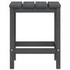 Vidaxl Stolik Ogrodowy Adirondack, Antracytowy, 38X38X46 Cm, Hdpe