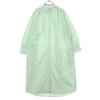 MidiUmi Made In Japan Striped Pattern Long Sleeve Long Length Shirt Dress Women Used