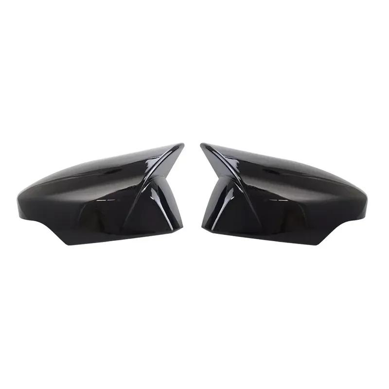 For Subaru Outback Crosstrek 2015-2017 WRX 2015- Car Rearview Side Mirror Cover Wing Cap Door Housing Shell Trim ABS Carbon