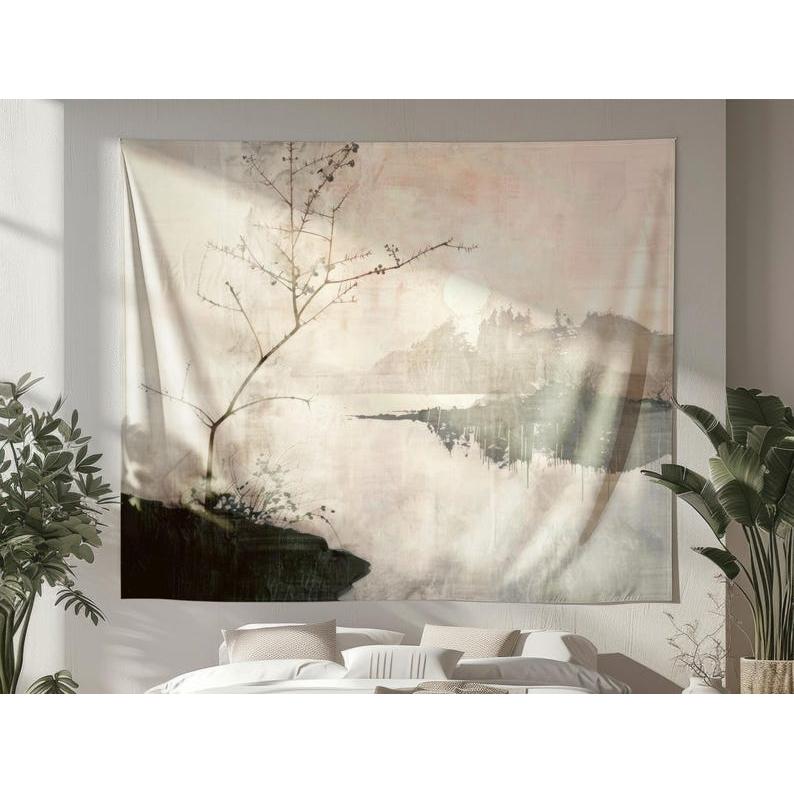 Japandi Art tapestry 75x100