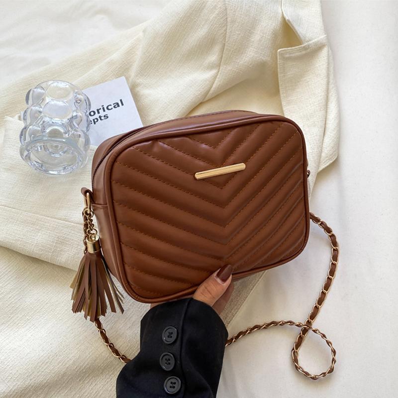 Женские женские сумки на ремне из искусственной кожи — фото 15