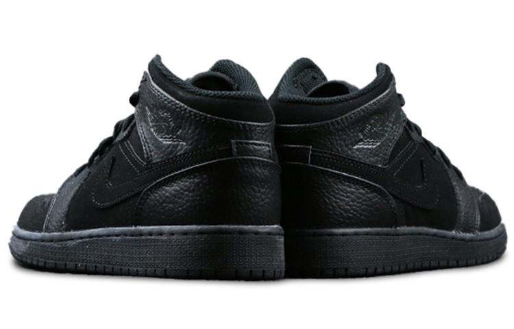 Jordan 1 Mid Retro Bright Black 554725-064