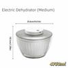 Automatic Salad Spinner Wet Separation Drain Basket Automatic Fruit Vegetable Dryer  Kitchen