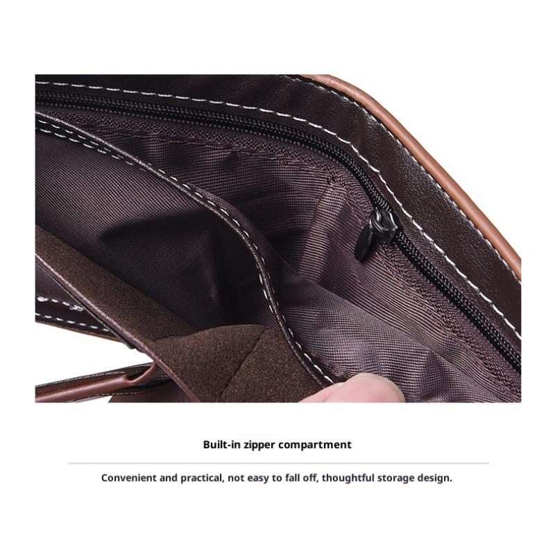 Portefeuille en Cuir Multi-Emplacements pour Cartes pour Homme Tressé à la Main Simple Ultra Fin Porte-Monnaie