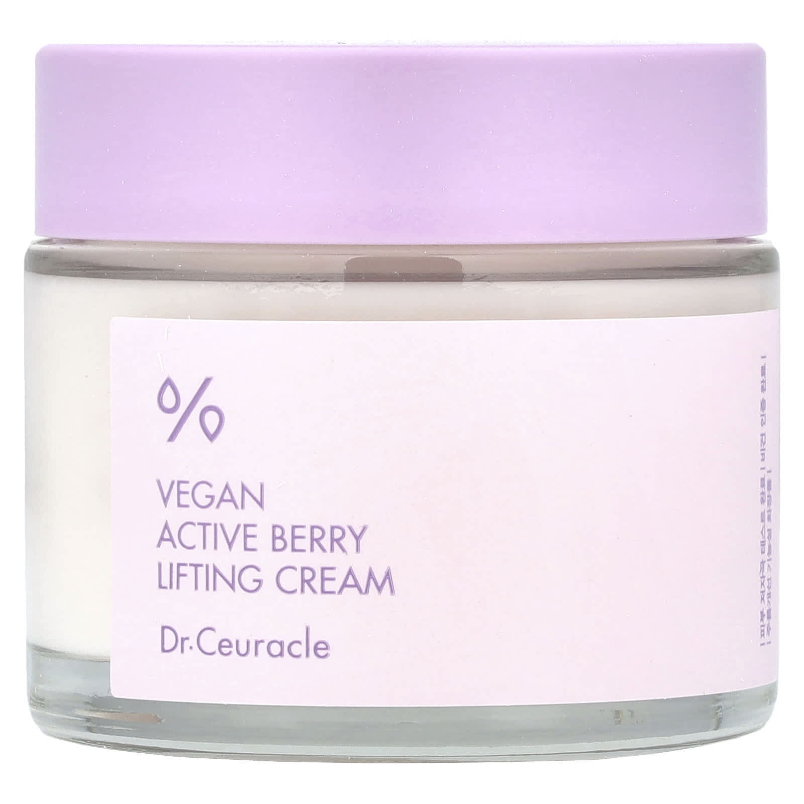 

Dr. Ceuracle, Vegan Active Berry Lifting Cream, 75G(2.64Oz)