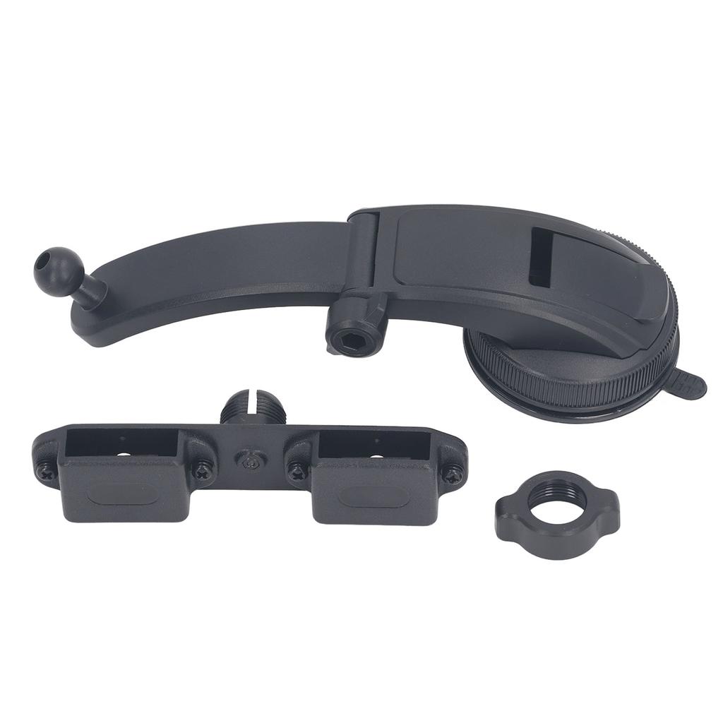 Suction Cup Mount for Dual Handheld Radios ABS Dashboard Windshield Two Way Talk Radio Car Holder