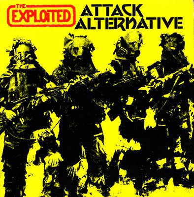 7-Zoll-Schallplatte EXPLOITED Attack Alternative SHH130 SECRET RECORDS 1982 UK Rock Gebraucht