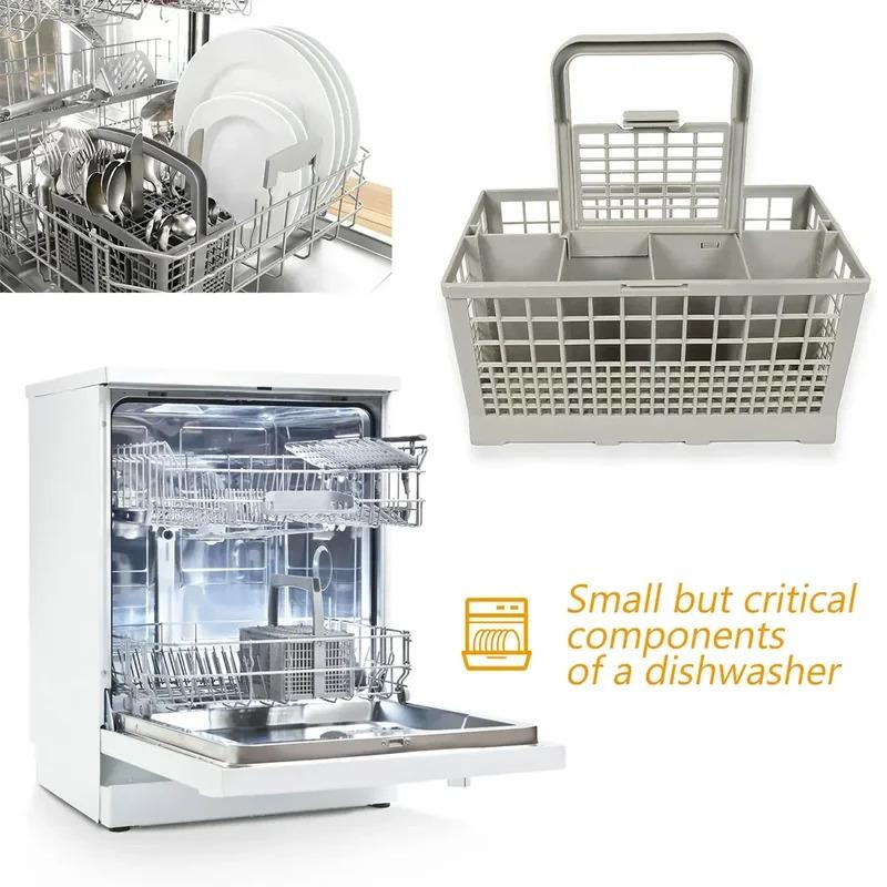 Universal-Besteckkorb für Geschirrspüler, faltbar, für die Küche, Geschirr, zum Trocknen, Organisation für Geschirrspüler, Ersatzzubehör, 1/2 Stück