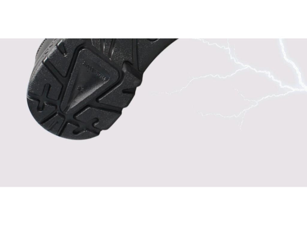 Safety Jogger Men's BESTFIT Steel Toe Work Shoes - Saddle Style, Anti-Smash, Anti-Puncture, Anti-Static Cowhide.