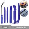 Car Interior Installation Tools – 5/6Piece Plastic Pry Set for Trim, Dash, Radio, Door Panel, Clips
