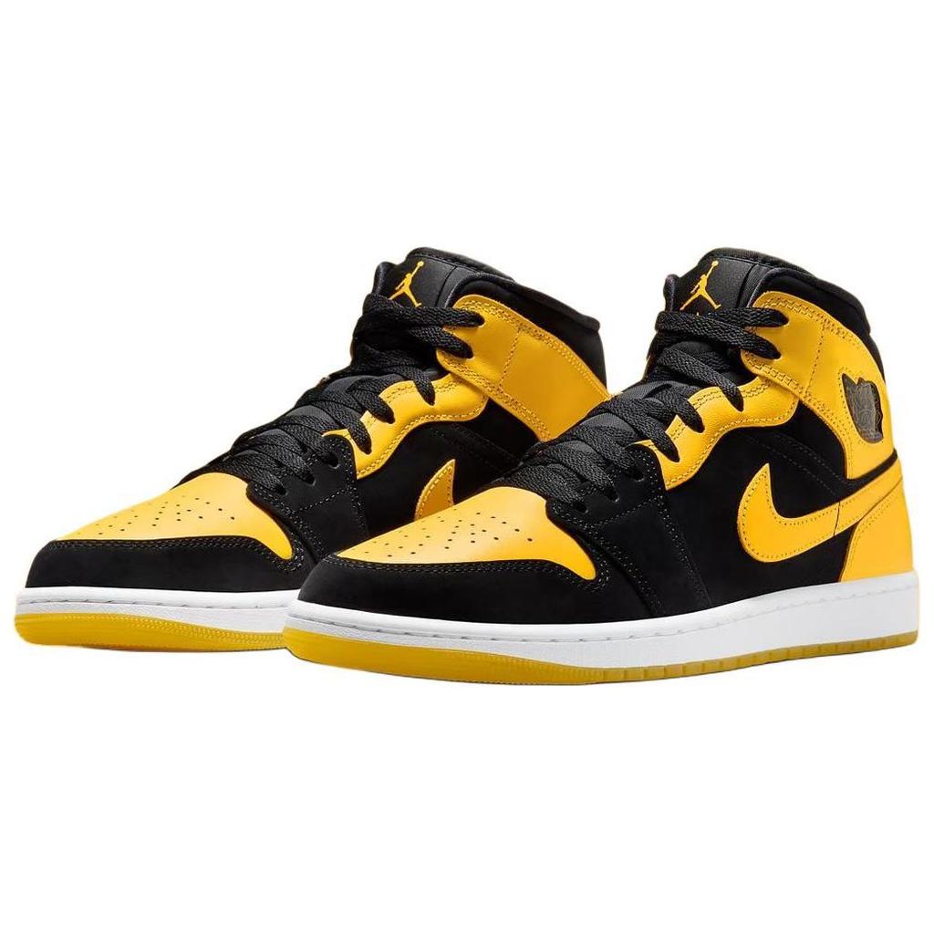 Air Jordan 1 Mid SE New Love 2025 Men Sneakers Yellow Black Varsity-Maize HJ6654-071
