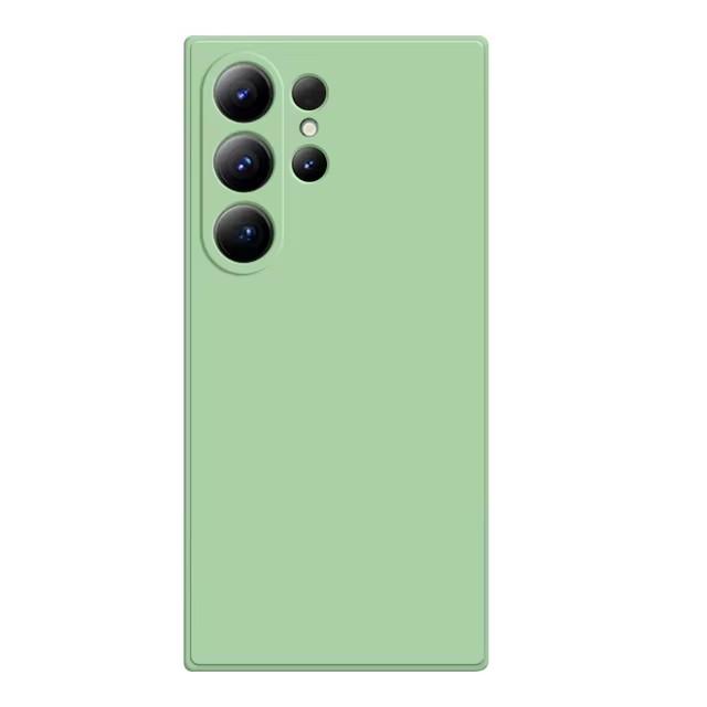 

Чехол S24 S23 Ultra, обновленный оригинальный жидкий силиконовый чехол для Samsung Galaxy S24 S23 S22 Ultra Plus, чехлы S24Ultra, мягкий чехол For Galaxy S23 Ultra мятный зеленый