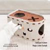 Felt Cat Bed & Scratcher with Integrated Kitten Toy, Double-Layer Design
