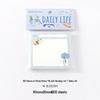 Light Retro Self-Healing Sticky Notes: 100 Memo Sheets for Students