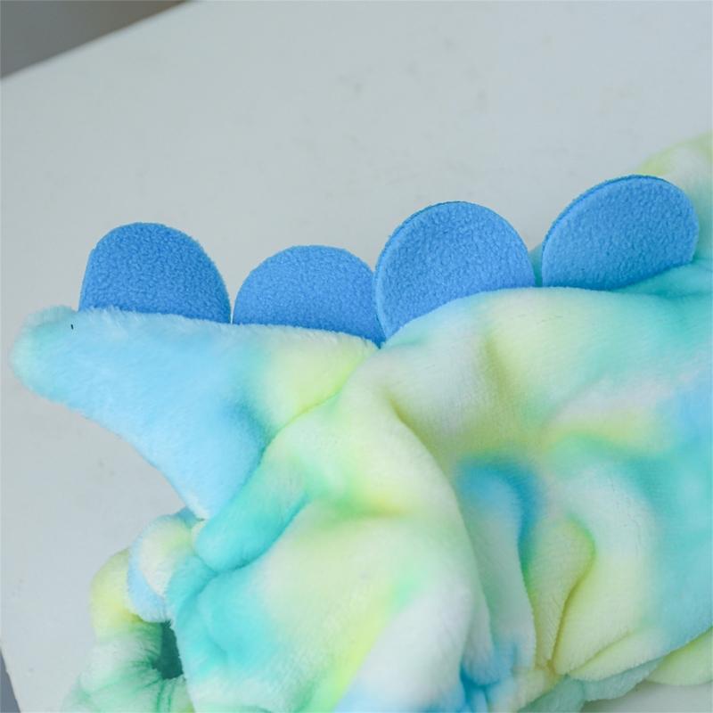 Dog Furry Jumpsuit for Dogs Boy Girl Medium Dogs for Indoor and Outdoor Use Cartoon Dinosaur Clothes Outfit for Pet Dogs