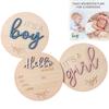 Gender Reveal Sign For Baby Birth: 3Pcs It'S A Boy Girl & Hello World Announcement Sign For Hospital - Wooden Newborn Welcome