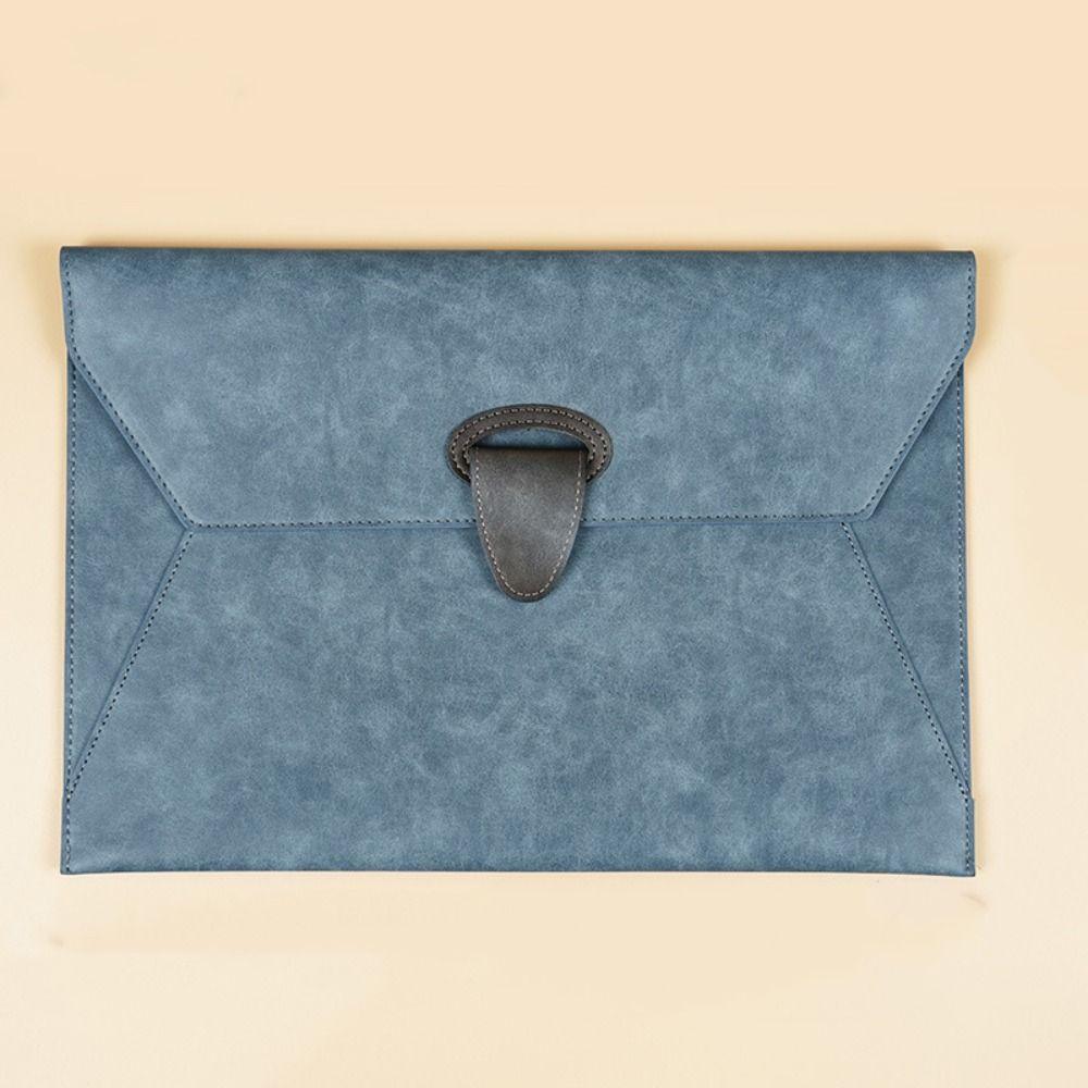 Große Kapazität Datenfalldatei Tasche Leder Archivtasche Schutzhülle Geschäftsdokumententasche Papier