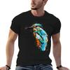 Dramabite Watercolor Kingfisher Tshirt Sublime Boys Animal Print Unisex Clothes