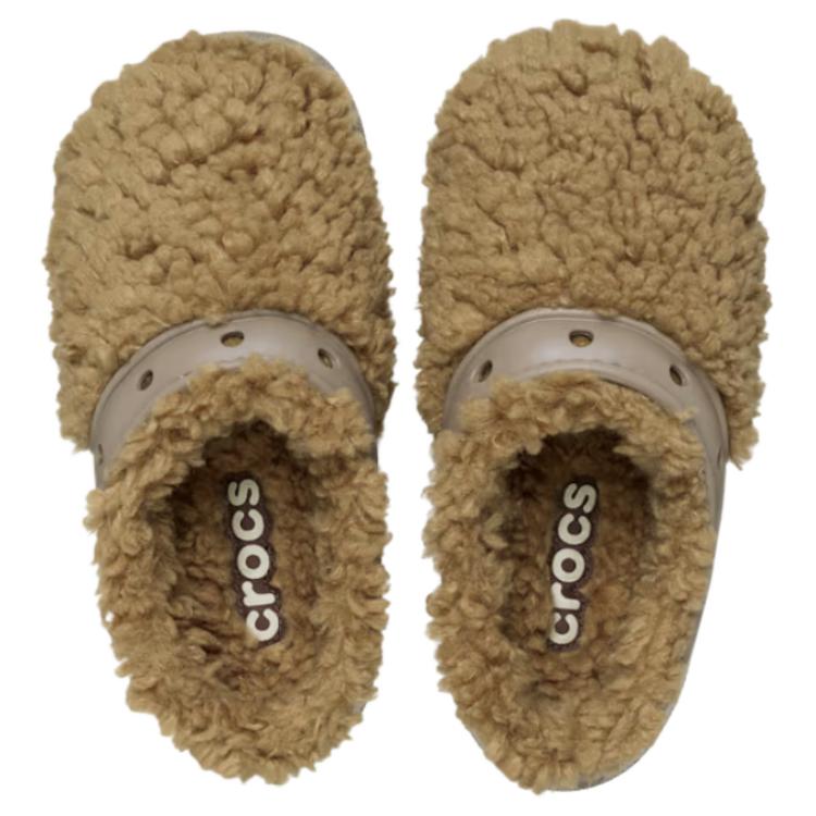 Crocs The Thing Comfort Anti-Abrasion Toe Slippers Unisex Brown