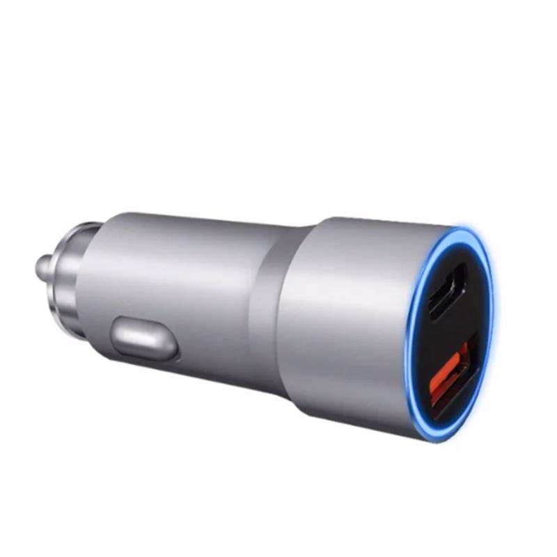 

Автомобильная зарядка при внешнем освещении, быстрая зарядка, порт USB Type-c мощностью 38 Вт