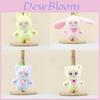 Adorable Plush Rabbit Keychain Cute Stuffed Animal Doll For Bags And Purses