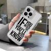 English Sentence pattern Clear Phone Case For Xiaomi Mi Poco X6Pro X6 X7 X5 Pro Mi Poco F7 Pro F6 F5 Silicone Cover