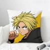 Anime SAKAMOTO DAYS Cushion Cover Natural Linen Pillowcase Set AllinOne Decor for Sofa Bedroom  Chair