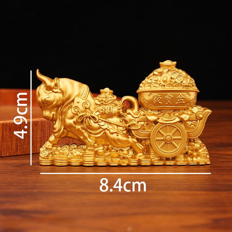 Yuanbao windmill turns metal handicrafts desktop creative wind and water ornament