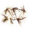 3Pcs 15 Different Styles  Realistic Nymph Dry/ WetFlies   Trout Fish Trout Fly Fishing Bait Artificial Lures