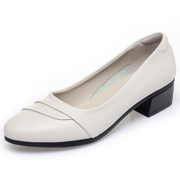 Spring Autumn Woman Shoes 2025 Shallow Mouth Elegant Office Shoes Female Pumps Fashion Black Women Work Shoes Size 35-42 35 3337₽