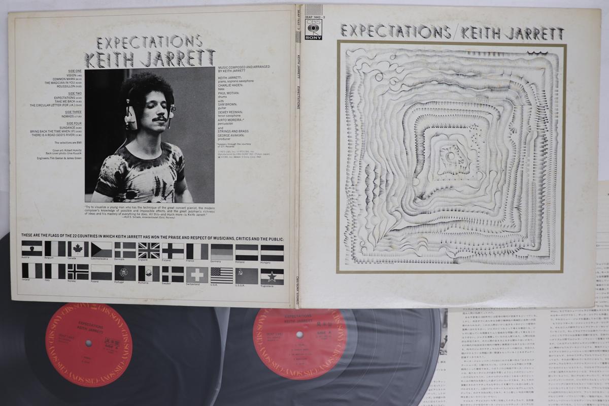 LP Record KEITH JARRETT  Expectations 36AP14423PROMO CBS SONY 1972 Japan Jazz Used