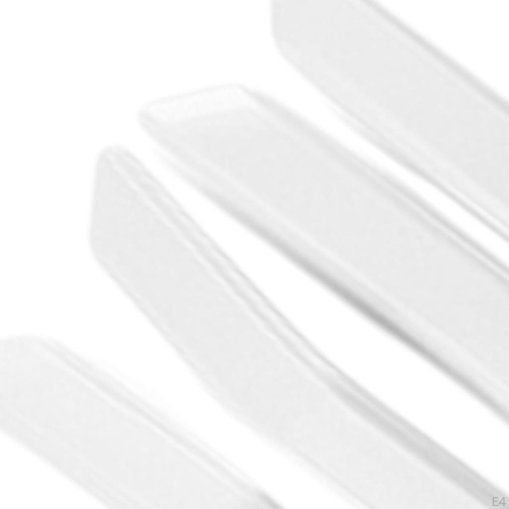 4 Pieces Door Edge Guard Strip Anti Friction Scratch Protector Front and Rear for Model Y Automotive