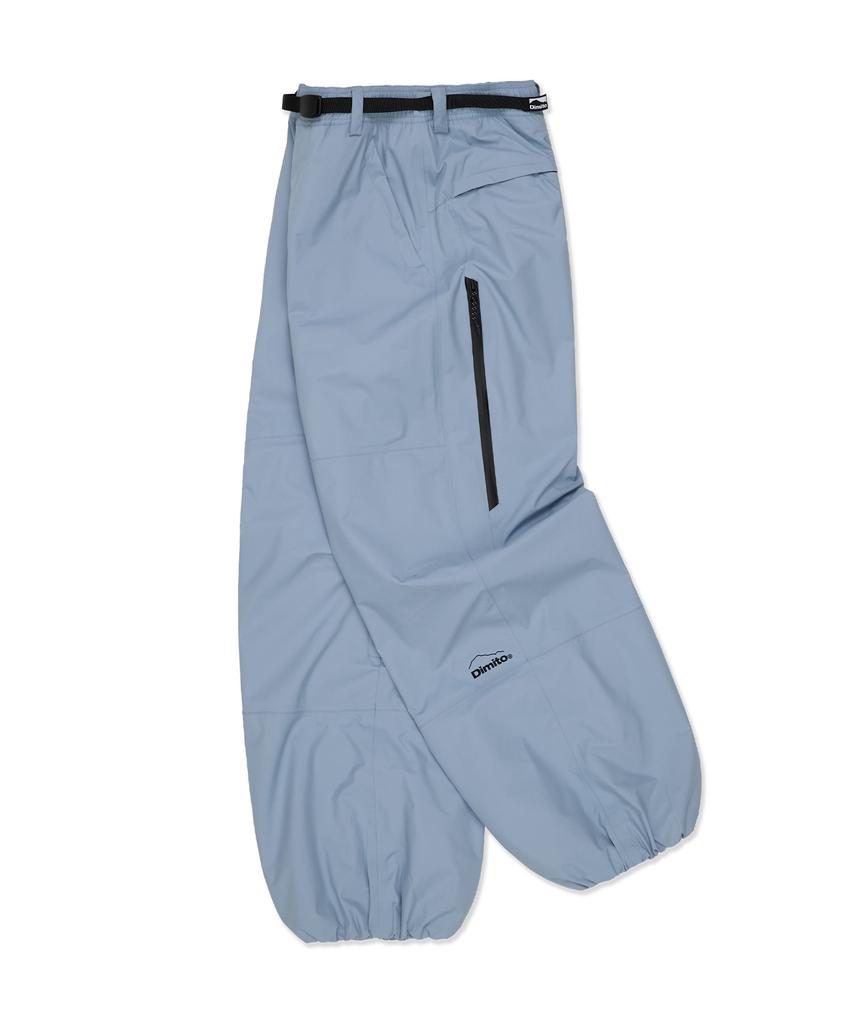DIMITO Air Vent Banded Pants (Wide Fit Lv.1) Slate Blue