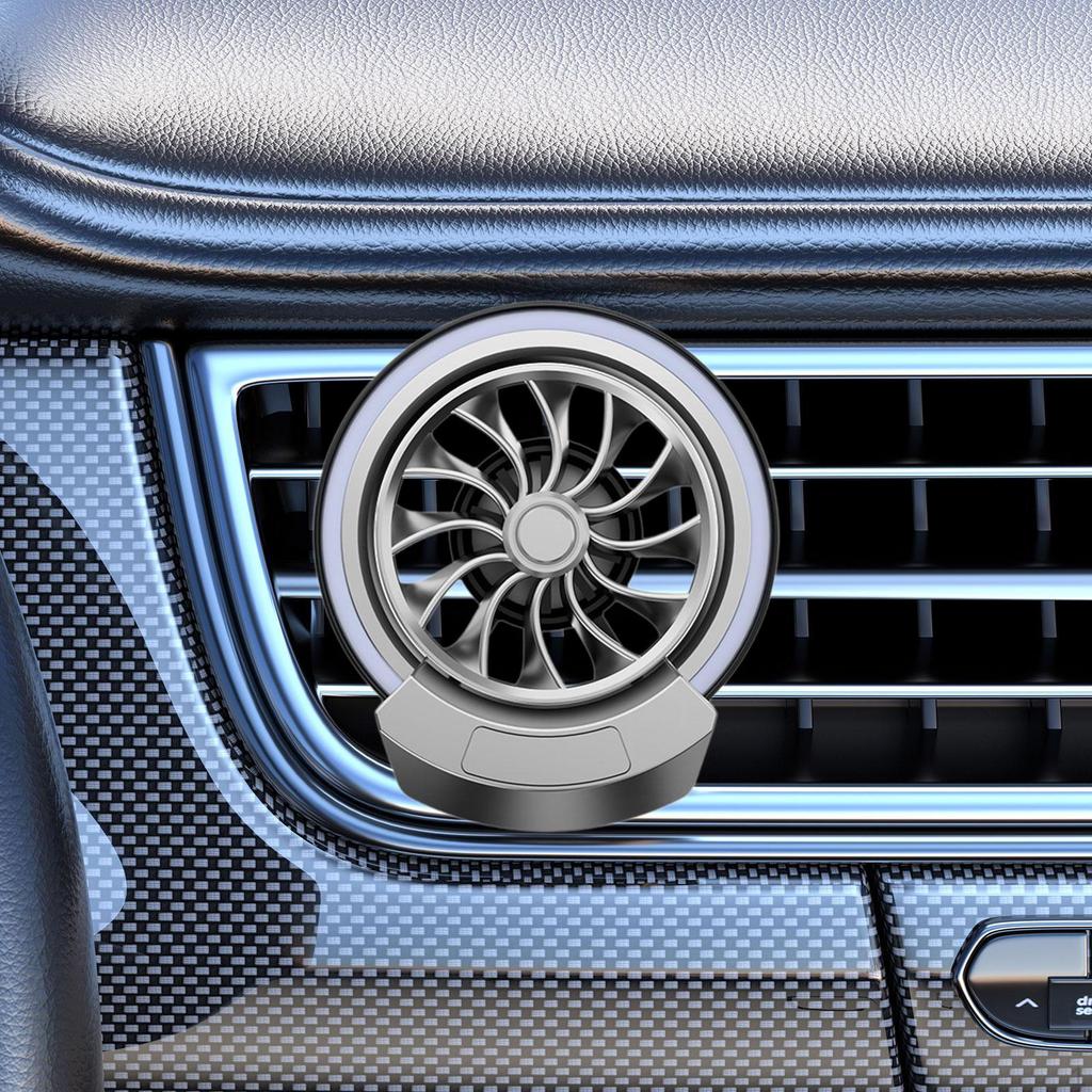 Auto Lufterfrischer Lüftungsklammer Aroma Diffusor Atmosphärenlicht Autoparfüm für Fahrzeuge