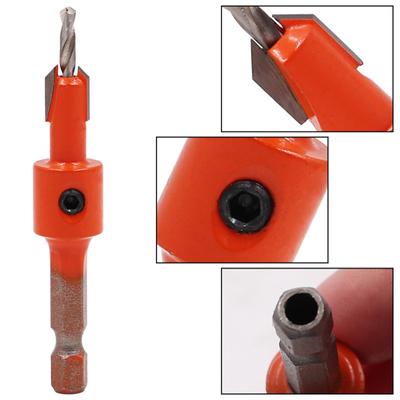 Hexagonal Shank Woodworking Countersink Drill Bit Efficient Drilling and Sinking Operations Efficient Hole Drilling Tool