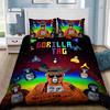 3D Printing Gorilla T-Tag Duvet Cover Pillow Case Sets Gorilla T-Tag Bedding Sets Children's Gifts Bedroom Decoration