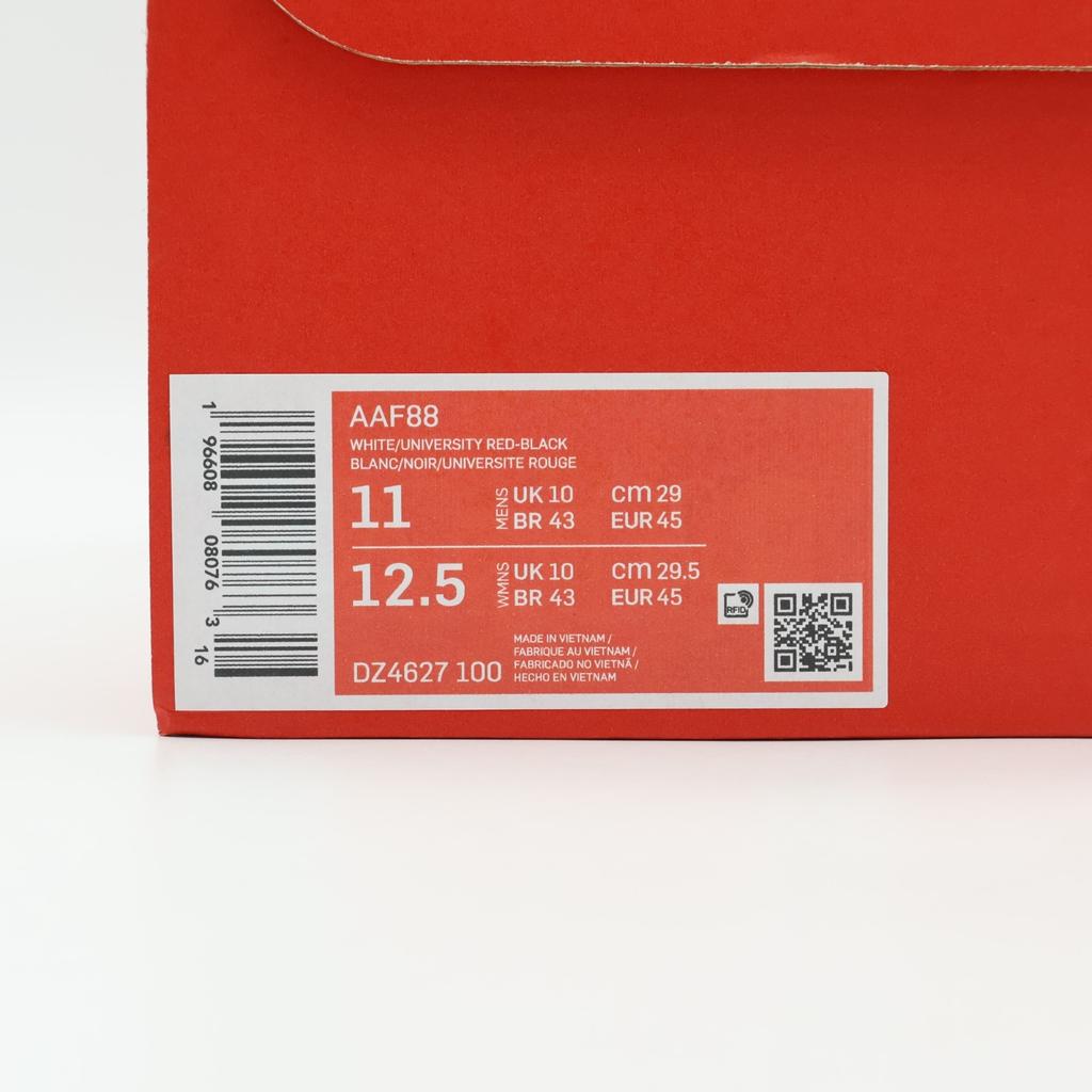 DZ4627-100 Nike Air Alpha Force 88 Vermelho Universitário e Branco (masculino)