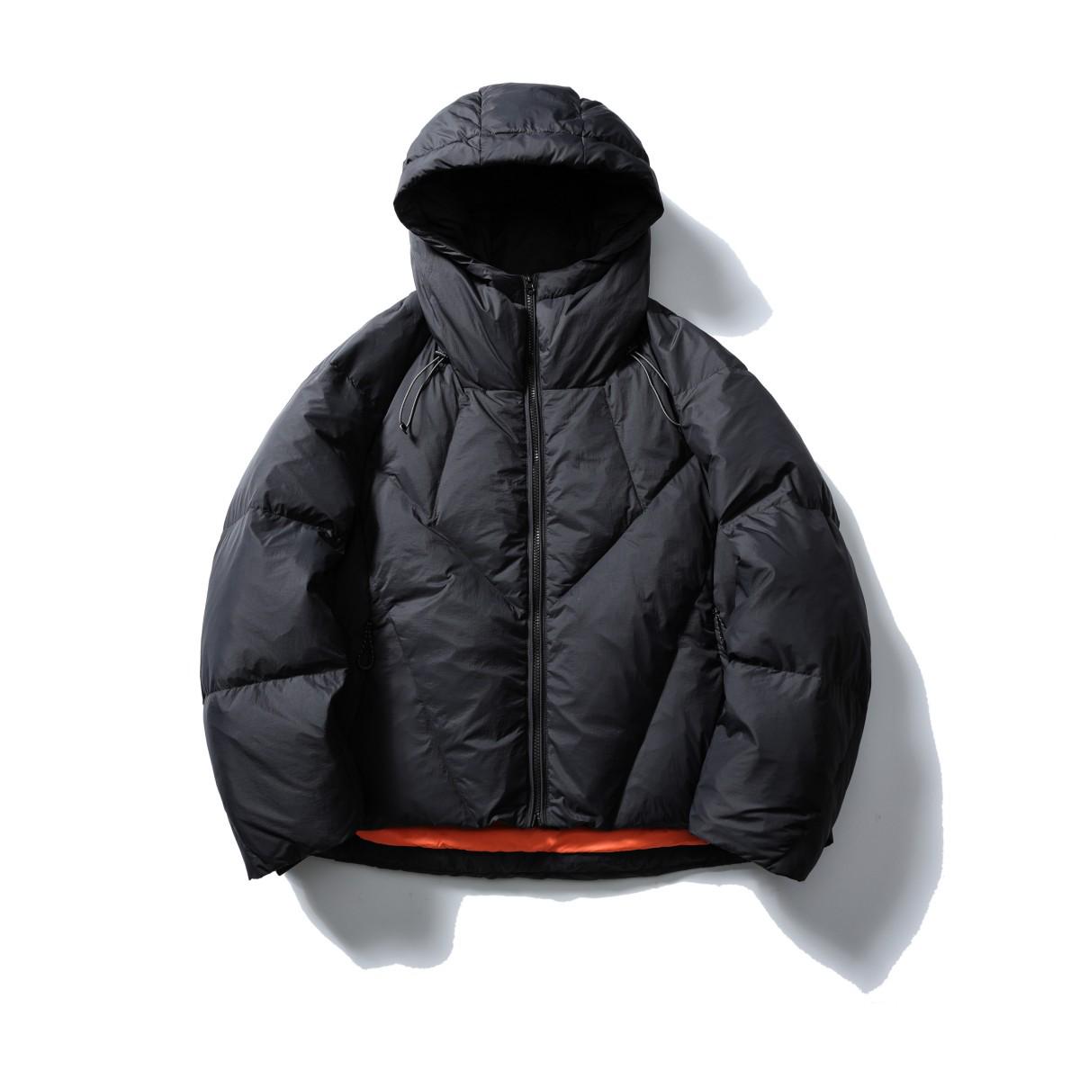 

RUIIENRS x Black Armada 2025 Winter Raglan Sleeve Hooded Down Jacket MY6603 Large
