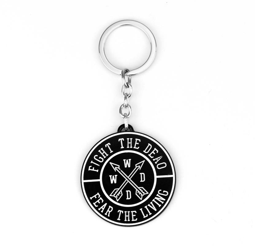 TV The Walking Dead Stick Keychain Negan's Bat LUCILLE Baseball Bat Shape Keyring For Men Women Car Bag Key Jewelry Accessories