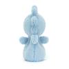 JELLYCAT Ocean Series Fluffy Seahorse Cute Doll Plush Doll Sitting 12cm high